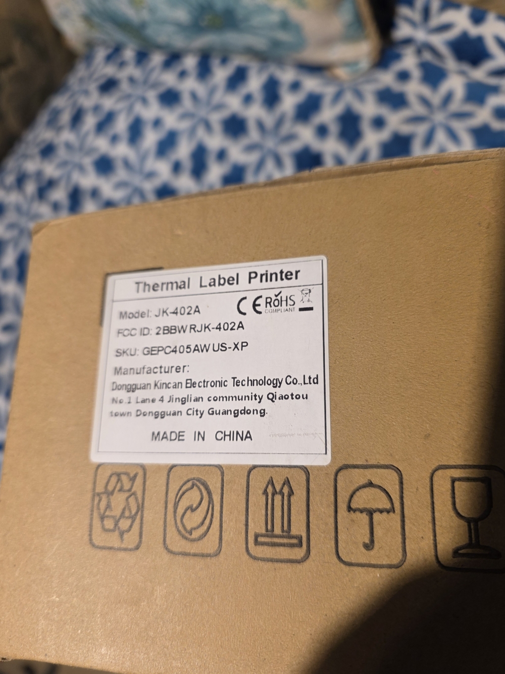 Bluetooth Thermal Label Printer - Picture 3 of 4